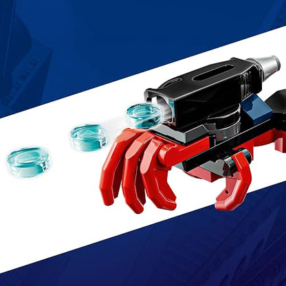 LEGO | Marvel Armadura Robótica de Miles Morales vs. Spider-Man 2099 – Juguete de Construcción de Superhéroes con Minifiguras para Niños y Niñas Mayores de 6 Años – 76337