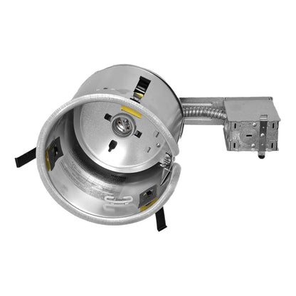 NICOR Lighting 6-Inch IC Rated Line-Voltage Airtight Remodel Housing (17003AR)