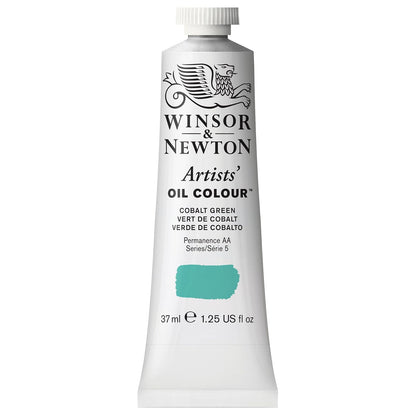 Winsor & Newton Artists' Oil Colour Pintura al Óleo Profesional, 37 ml - 37-ml Tube - Verde (Colbar Green)