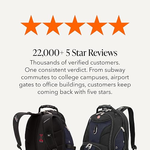 SwissGear 1900 Scansmart Tsa 17" Mochila para laptop Mochila para portátilUnisex adulto