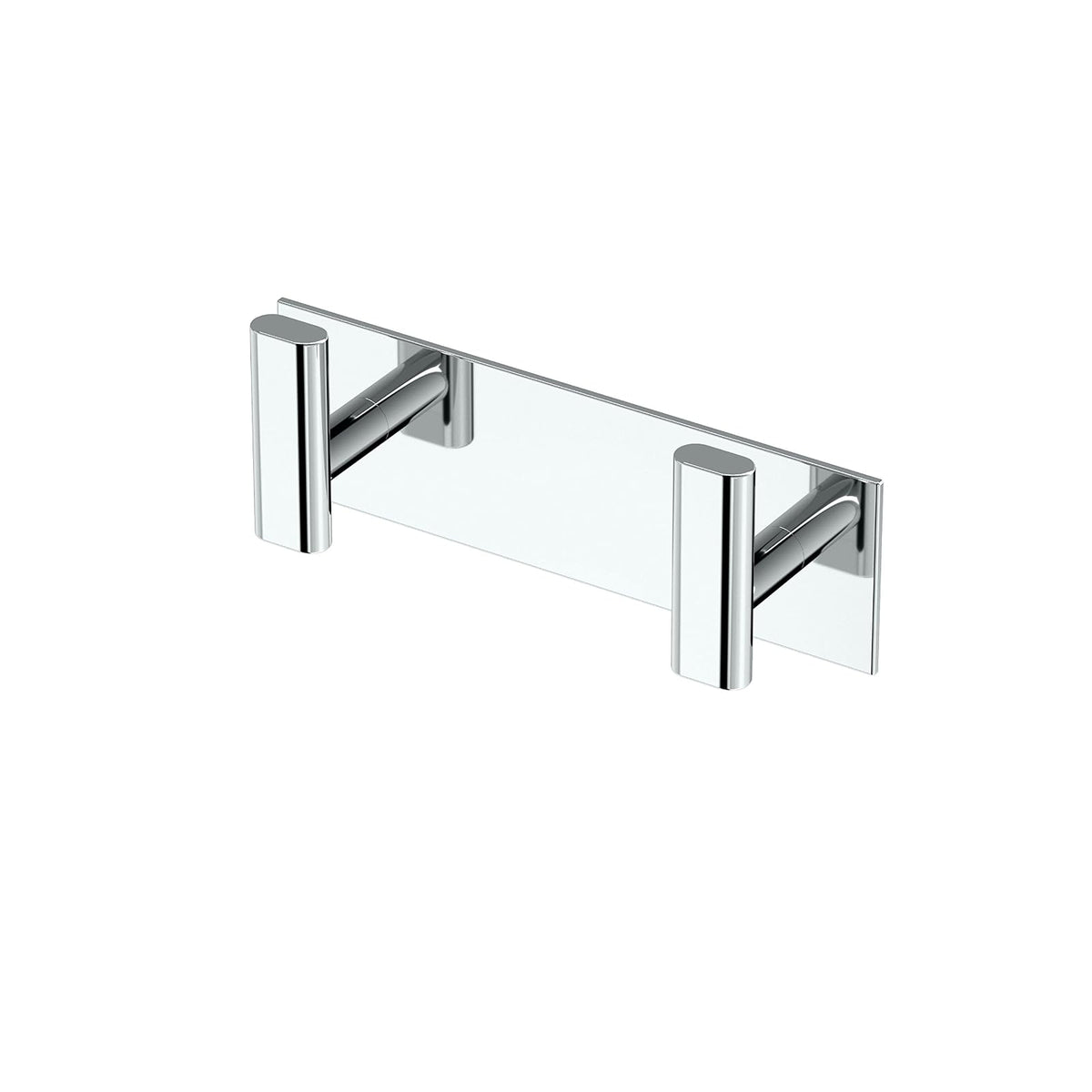 Gatco Elevate All Modern Décor - Gancho doble rectangular, color cromado