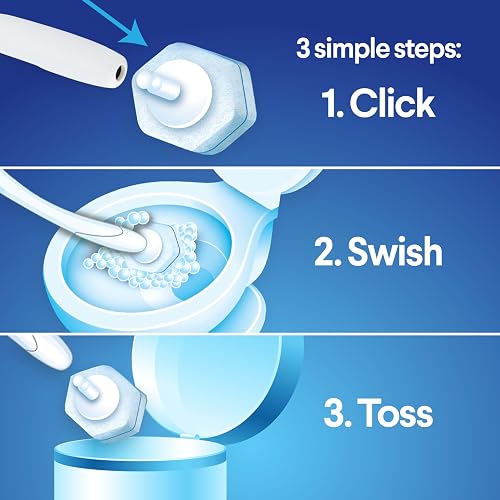 Clorox - Recambios para inodoro desinfectante, Azul, 30 unidades