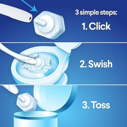 Clorox - Recambios para inodoro desinfectante, Azul, 30 unidades