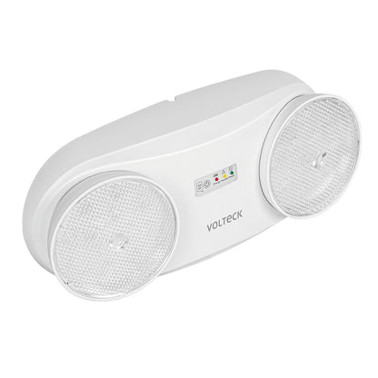 Volteck LAE-24D, Lámpara de emergencia 24 Leds 170 lúmenes dirigible, recargable
