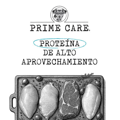 Prime Care Alimento para Perros Adultos Razas Pequeñas y Mini 2 kg