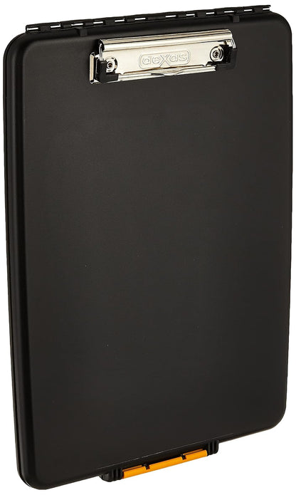 Dexas Slimcase Almacenamiento portapapeles, Midnight Granito, Negro, 1 - Negro