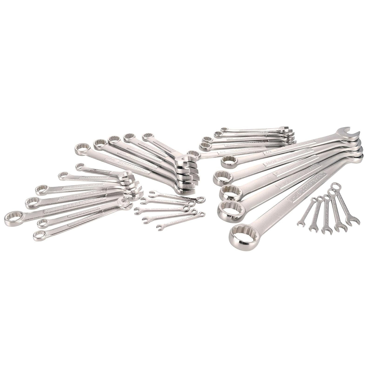 CRAFTSMAN Juego de llaves SAE/métrica, 32 piezas (CMMT12080)
