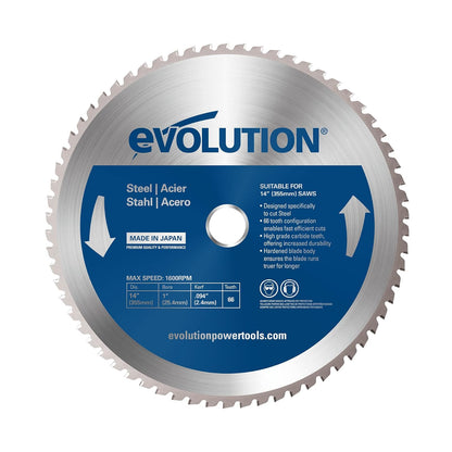 Evolution Power Tools Hoja de Sierra de Corte para Metal - 10 Inch - 52-Tooth
