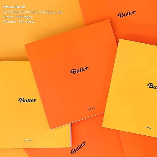 BTS Butter [CD Single] – Audio CD con póster, libro de fotos y tarjetas coleccionables