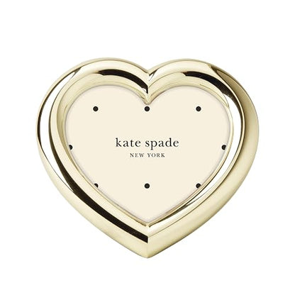 kate spade new york Portarretratos Corazón Dorado Charmed Life Acero 14x16 cm Regalo