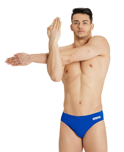 Arena Solid Team Traje de Baño para Hombre - Real - Blanco - 26