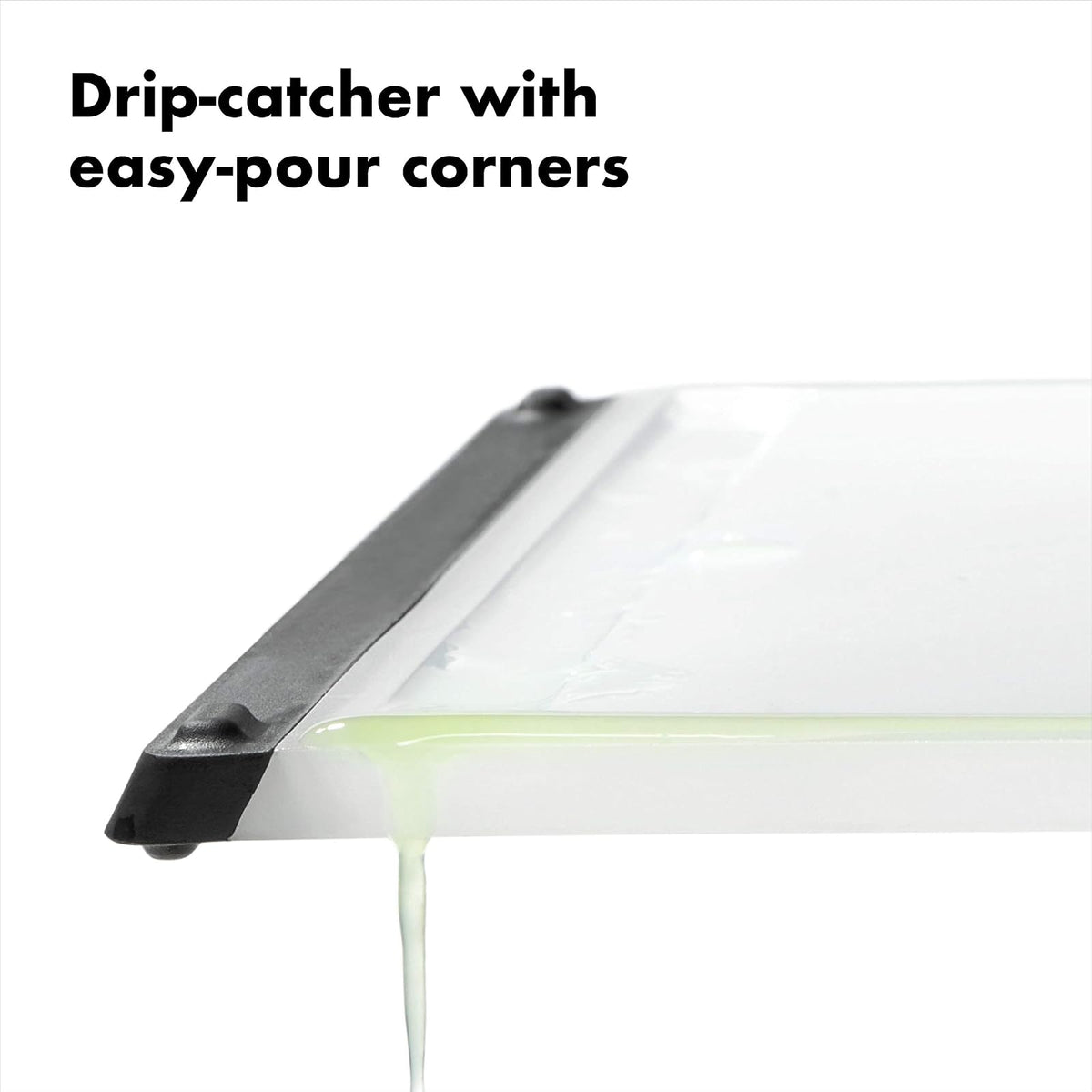 OXO Good Grips - Tabla de cortar y tallar de plástico