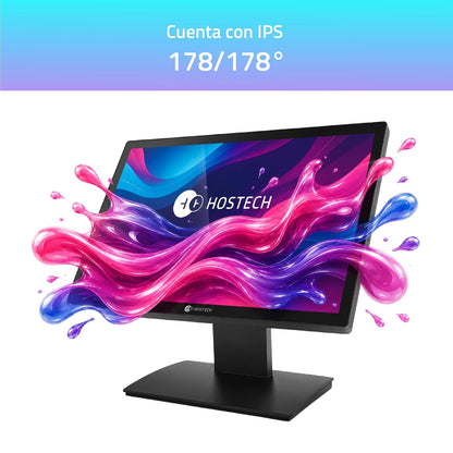 Hostech Monitor Touch 18.5'' IPS Full HD con HDMI para Punto de Venta