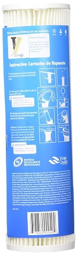 Rotoplas 300000 Cartucho de Repuesto Filtro Estandar, Blanco