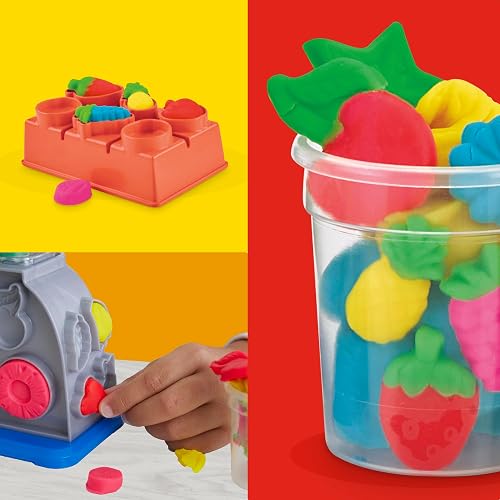 Play-Doh - Licuadora de Batidos Coloridos - Set de licuadora de Juguete - Artículos de Cocina de Juguete - Juguetes para Actividades de Manualidades para niños y niñas a Partir de 3 años