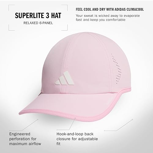 Adidas Superlite Hat – Lightweight Athletic Running Cap for Workouts Gorra de béisbol Unisex Adulto
