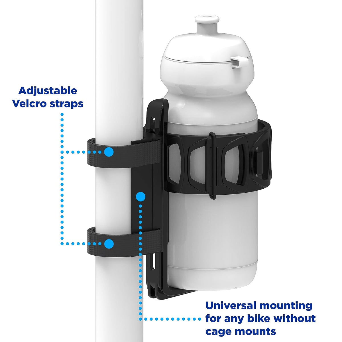 Zefal Pulse - Jaula expandible para Botella de Agua (Montaje Universal)