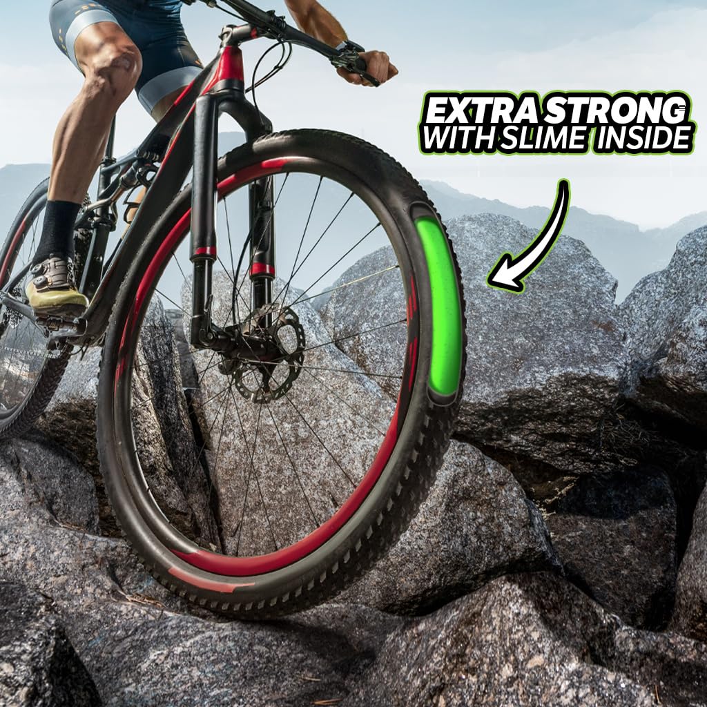 Slime Bike Inner Tube with Slime Puncture Sealant