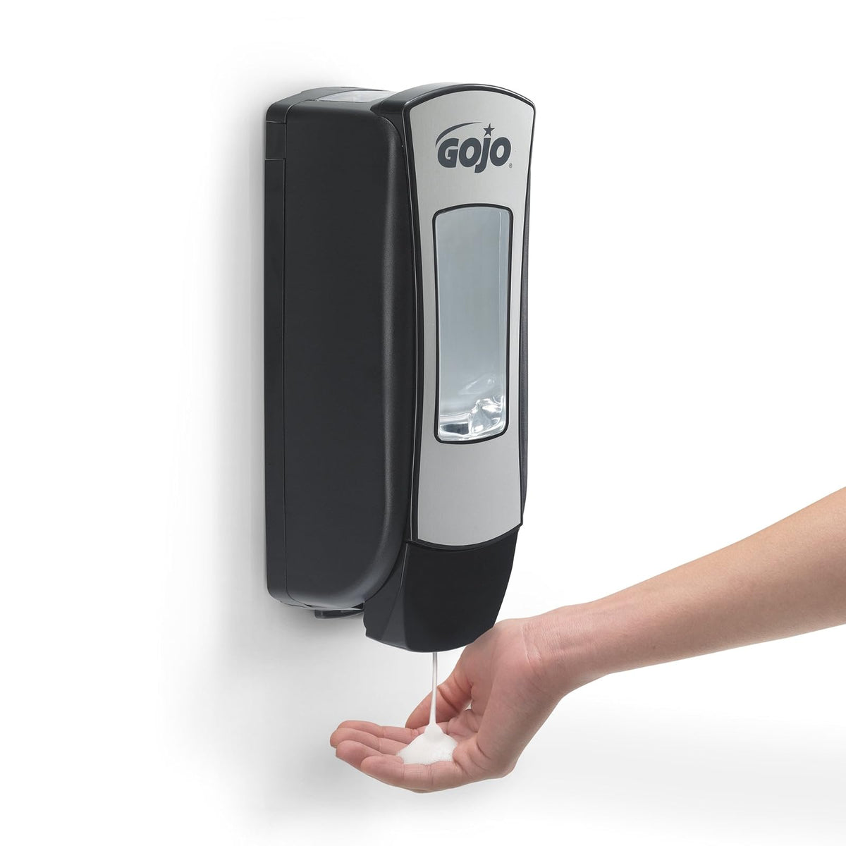 Gojo Adx - Dispensador, Cromo cepillado, 1250 mL