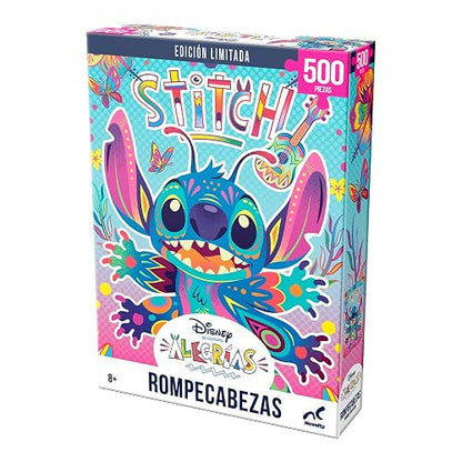 Novelty Disney, Rompecabezas Coleccionable, Stitch Alegrías, 500 Piezas
