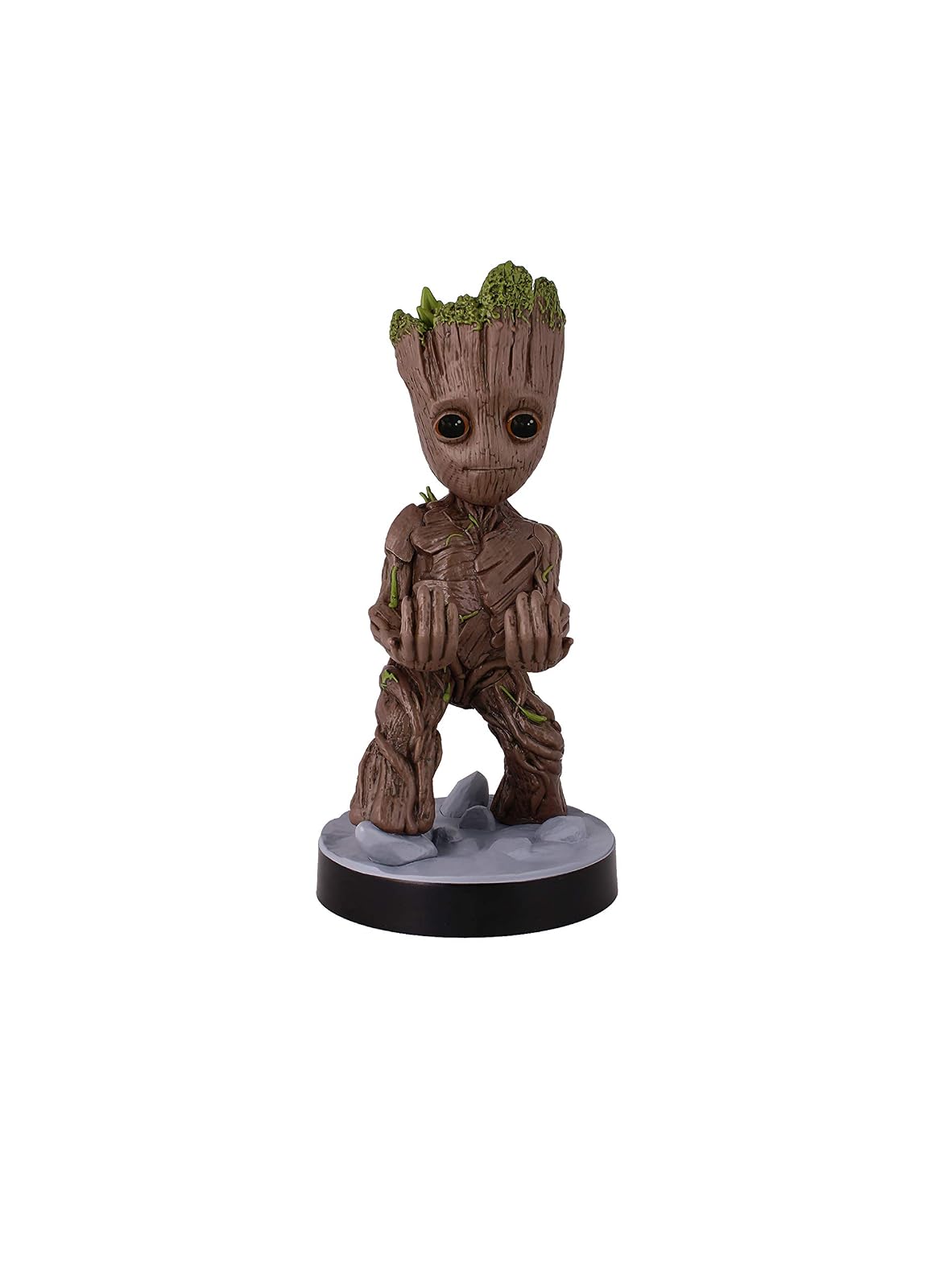Exquisite Gaming Cable Guys Toddler Groot - Soporte para teléfono y Driver | Soporte de estatua de PVC resistente de 8.5 pulgadas, compatible con PS5, Xbox Series X/S y iPhone, Guardians of The Galaxy