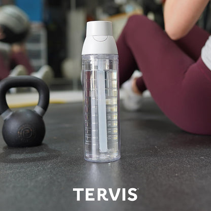 Tervis Venture Lite Sakura - Vaso de viaje con aislamiento de doble pared hecho en Estados Unidos, taza de viaje para mantener las bebidas frías y calientes, botella de agua de 24 onzas, clásico