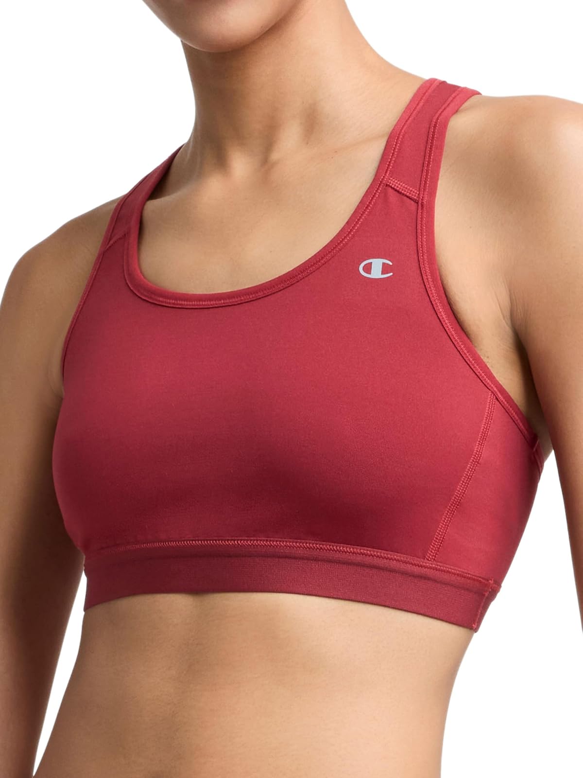 Champion Brasier Deportivo de Compresión Alto Impacto - CH - Pomegranate