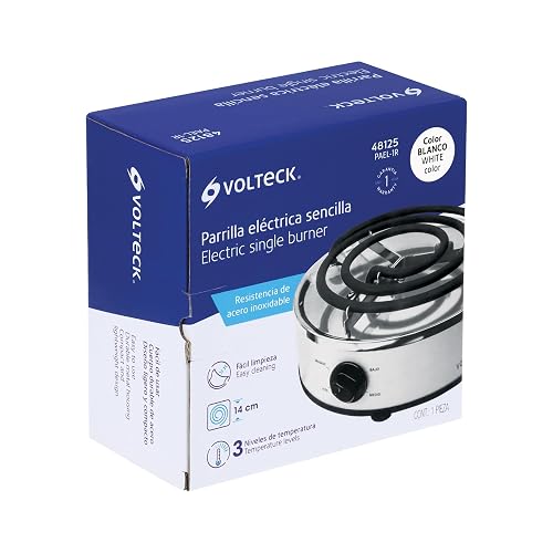 Volteck PAEL-1R, Parrilla eléctrica 1 quemador, redonda