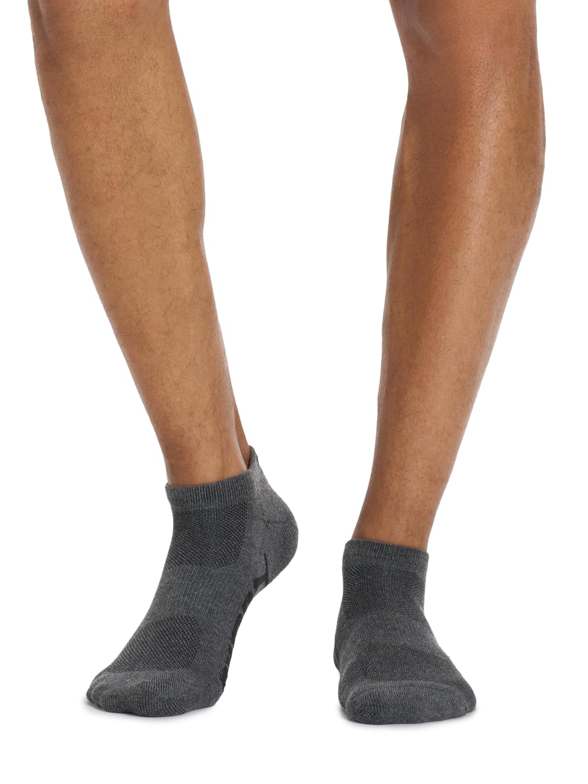 PUMA - Calcetines de corte bajo para hombre, negro/blanco, 10-13/6-12 (paquete de 6)