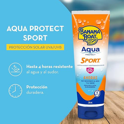 Banana Boat, Protector Solar Aqua Protect Sport 50+ FPS 236 ml