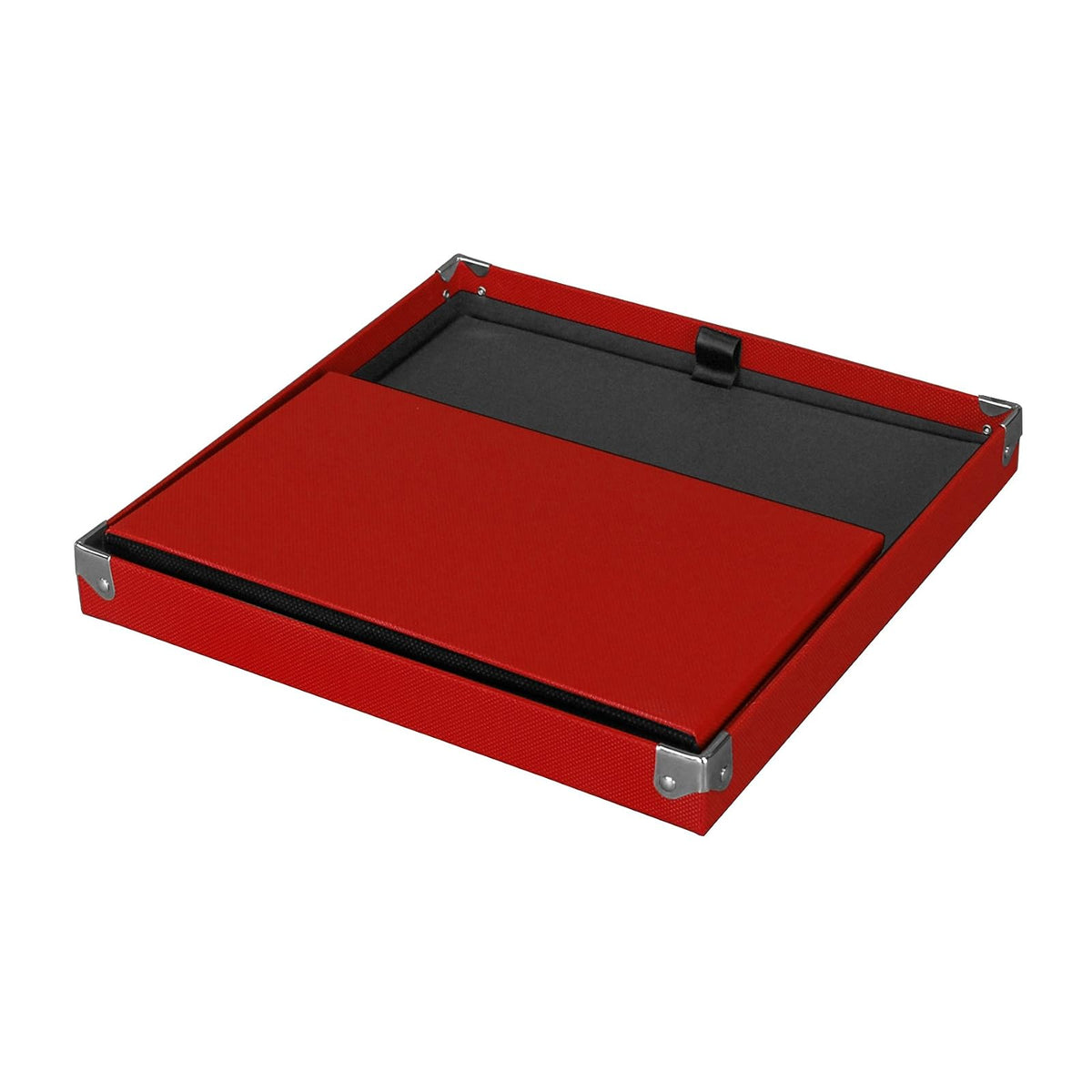 Samsill PNS-02-LS-RD Caja de Almacenamiento y Archivo, 9.75 x 9.75 x 5.75, color Rojo