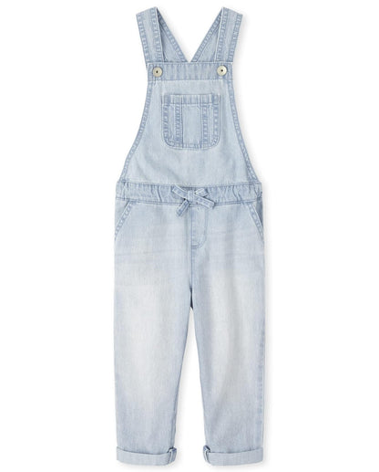 The Children's Place And Toddler Girls Denim Shortalls Mamelucos bebés niñas