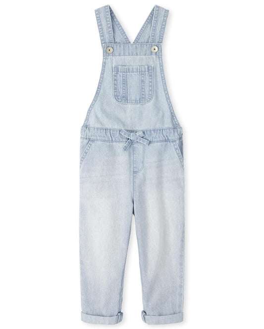 The Children's Place And Toddler Girls Denim Shortalls Mamelucos bebés niñas
