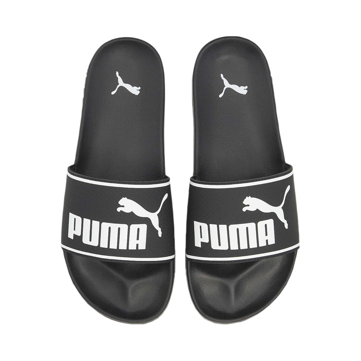 Puma, Sandalias Leadcat 2.0, Unisex, Negro y Blanco, Talla 22
