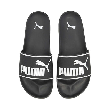 Puma, Sandalias Leadcat 2.0, Unisex, Negro y Blanco, Talla 22