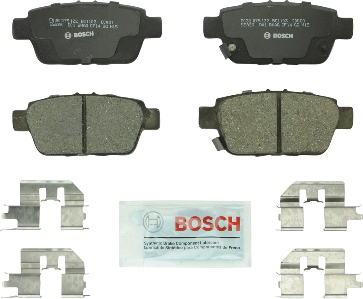 Bosch QuietCast Premium Pastillas de Freno Cerámicas - Posterior - 1103 - 1100-1299
