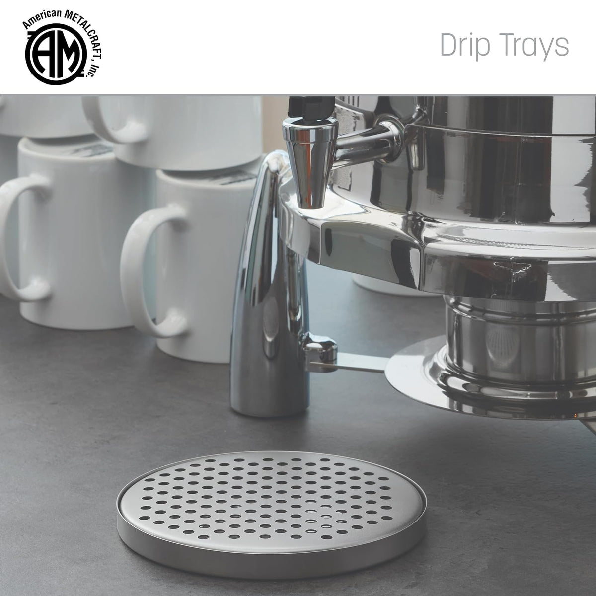 American Metalcraft DT3 - Bandeja de Goteo (Acero Inoxidable)