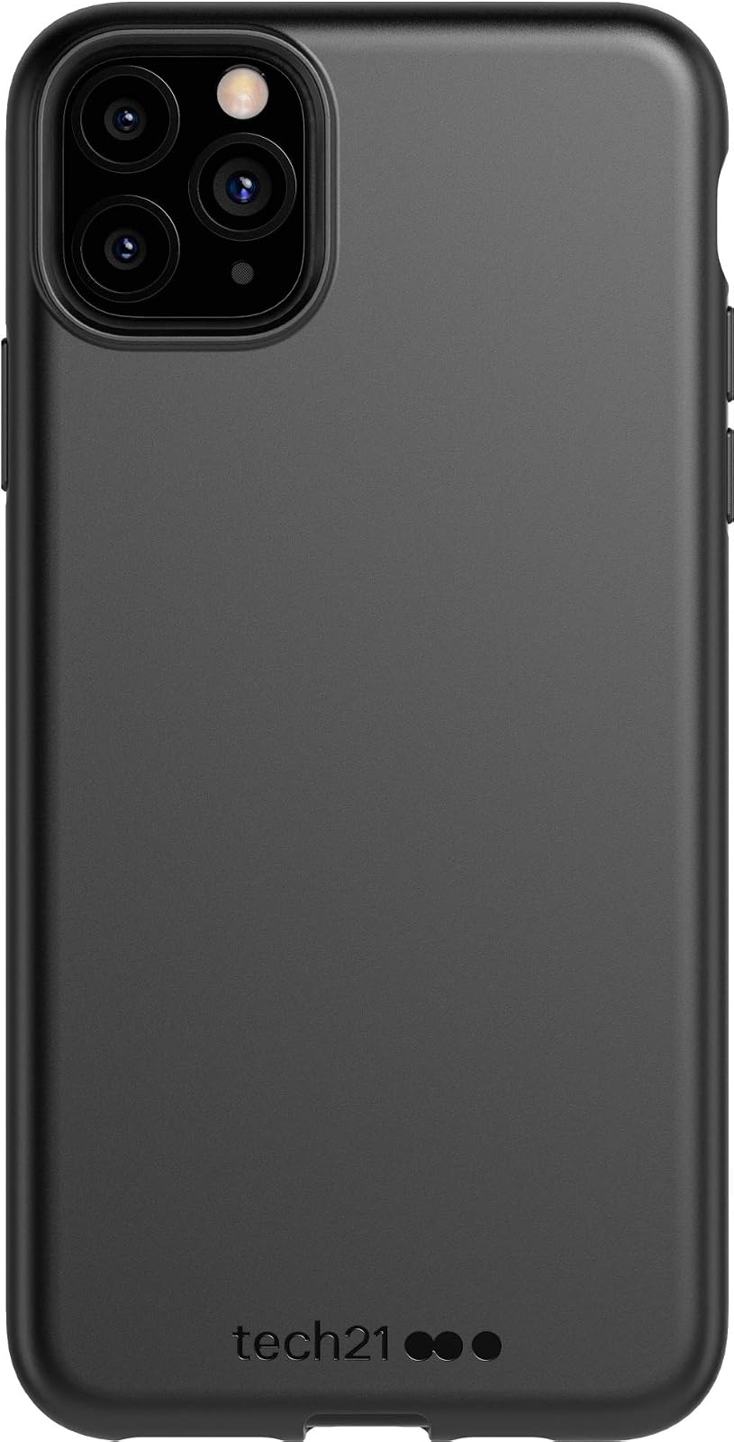 Tech21 Studio Colour Pro MAX - Carcasa para iPhone 11 Pro MAX (Perfil Delgado, propiedades antimicrobianas y protección contra caídas), iPhone 11 Pro MAX, Negro