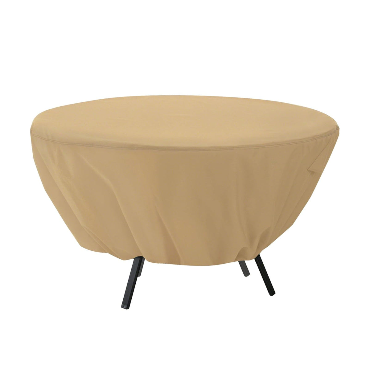Classic Accessories Terrazzo - Funda Redonda para Mesa de Patio de 50 Pulgadas, Resistente al Agua