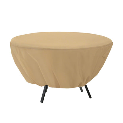 Classic Accessories Terrazzo - Funda Redonda para Mesa de Patio de 50 Pulgadas, Resistente al Agua