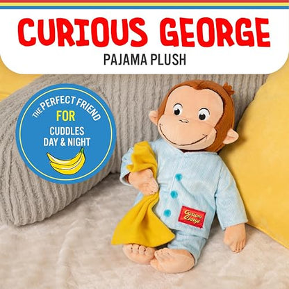 Kids Preferred - Peluche de Mono de Jorge el Curioso para niños, Animal de Peluche de Juguete Suave y Bonito para abrazar, Regalo para bebés, niños y niñas, Peluche de 30 cm