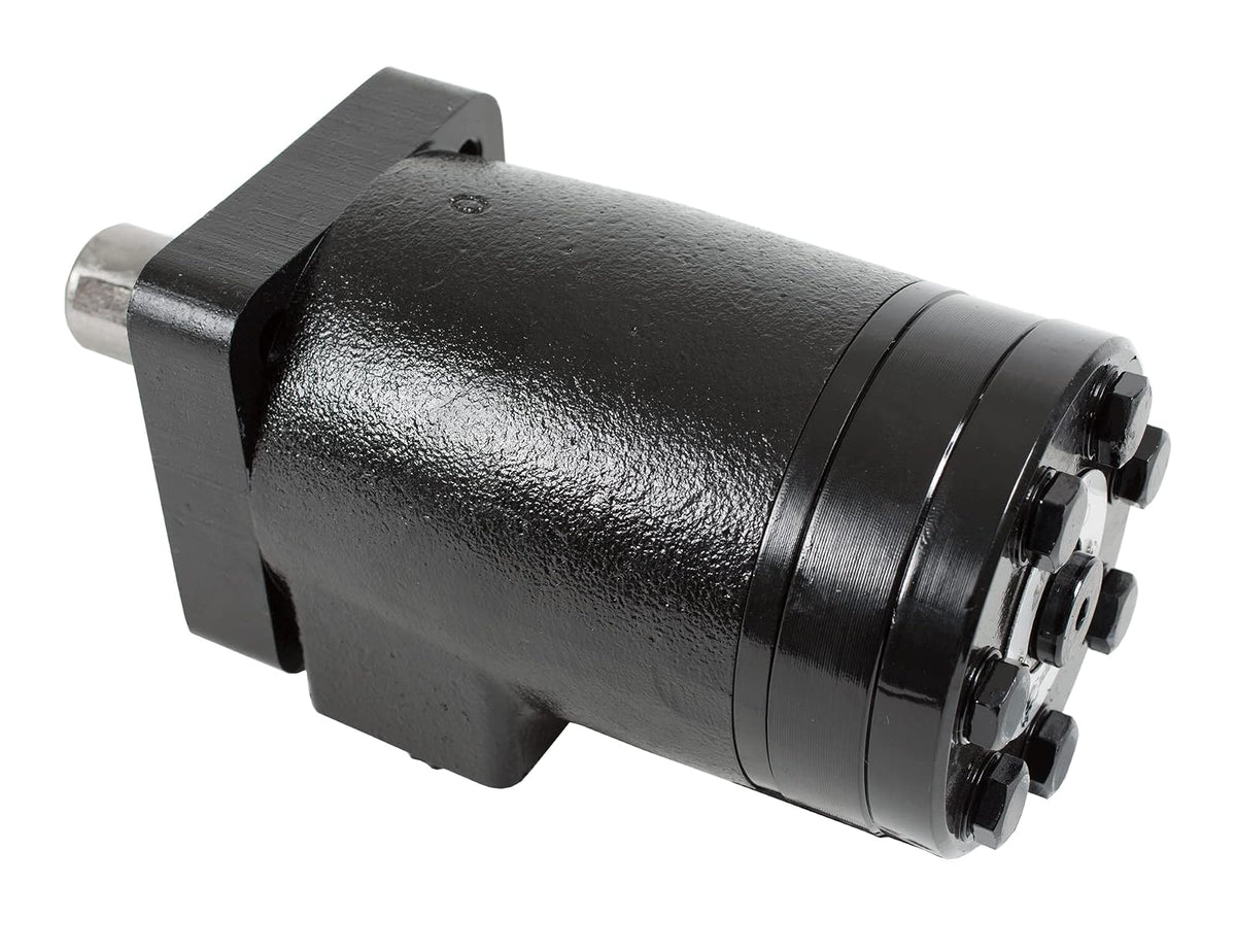 Buyers Products Motor Hidráulico de Montaje de 4 Pernos, Eje Redondo 1 in, Puerto NPT 1/2 in CM034P