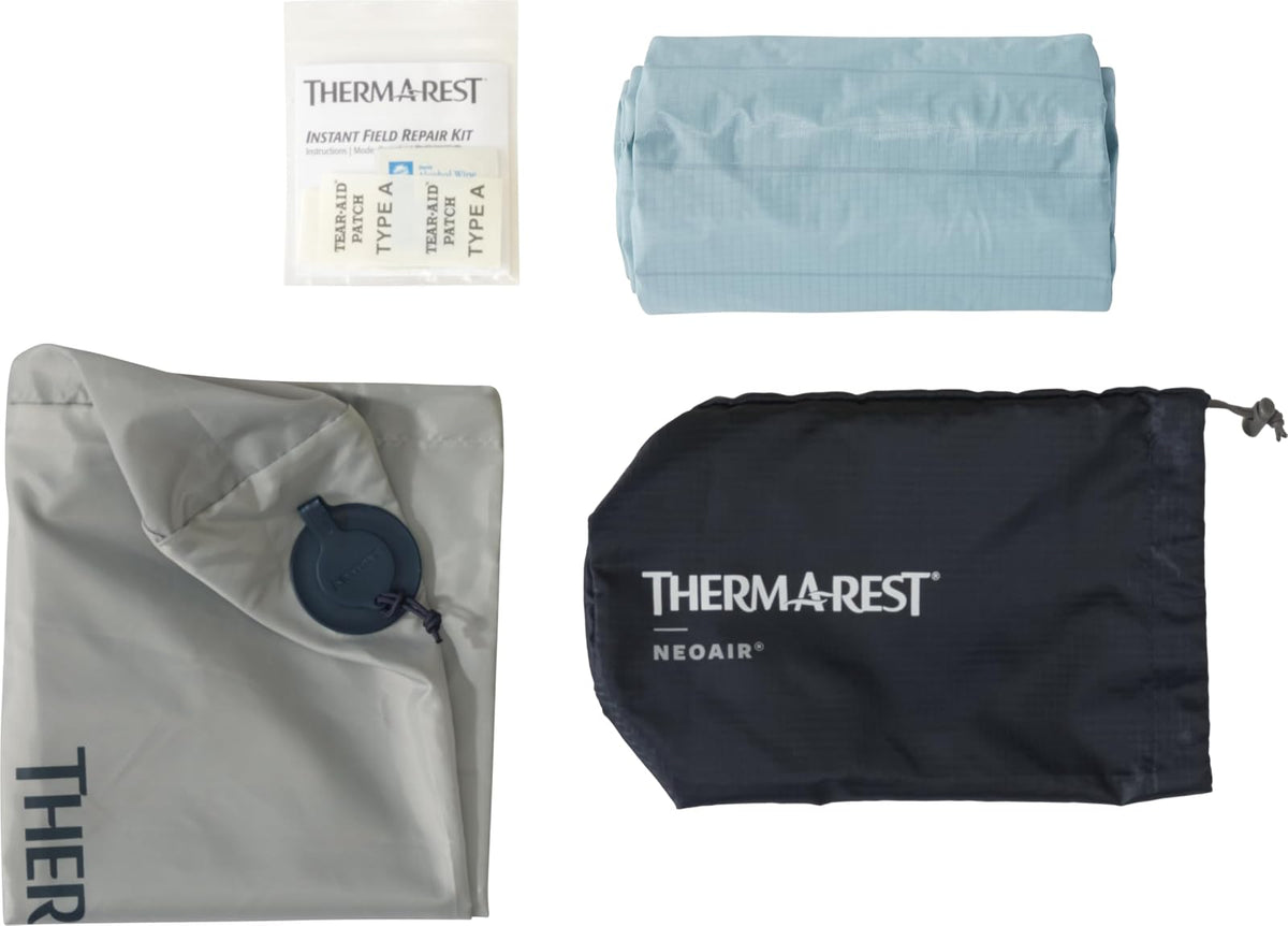 Therm-a-Rest NeoAir XTherm NXT - Cojín de Dormir Ultraligero para Acampar y mochilero, Neptuno, Regular