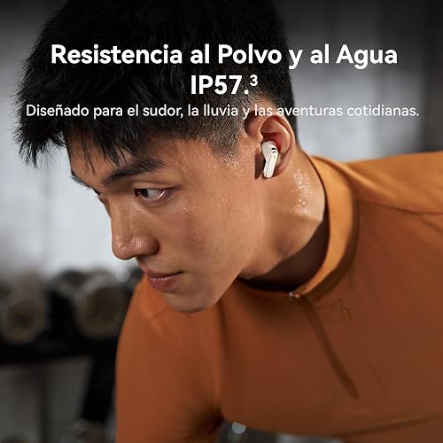 HUAWEI FreeBuds Pro 5 Audífonos inalámbricos, Arena | Cancelación de Ruido IA de Doble Motor para Negocios y Oficina, Ajuste Seguro Sonido Inmersivo, Llamadas Estables