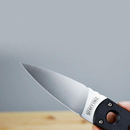 Cold Steel Secret Edge, Negro/Plateado