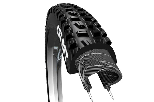 Llanta CST 29X2.25 (56-622) MTB BFT Negra 60TPI Doblable EPS C1752