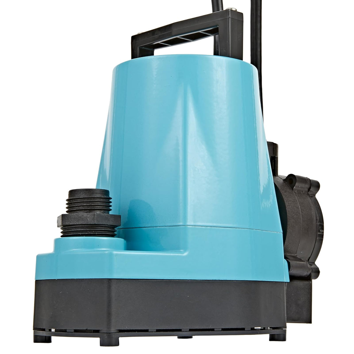 Little Giant 5-ASP-LL 115V, 1/6 HP Bomba automática de bajo nivel | 1500 GPH, cable de 18 pies con enchufe, sumergible, aluminio fundido, interruptor de diafragma Piggyback