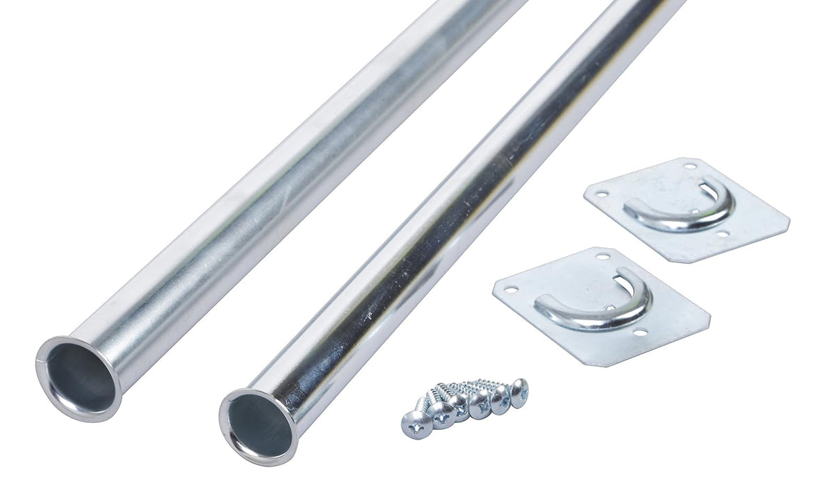 Closet Pro CD-0024-30/48ZC Heavy Duty Adjustable Rod, 30 by 48-Inch, Zinc Plated