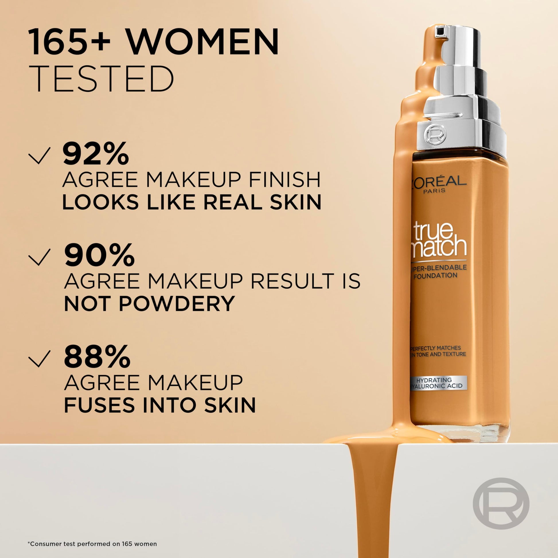 L'Oreal Paris New True Match Foundation 30ml - 5D/5W Golden Sand