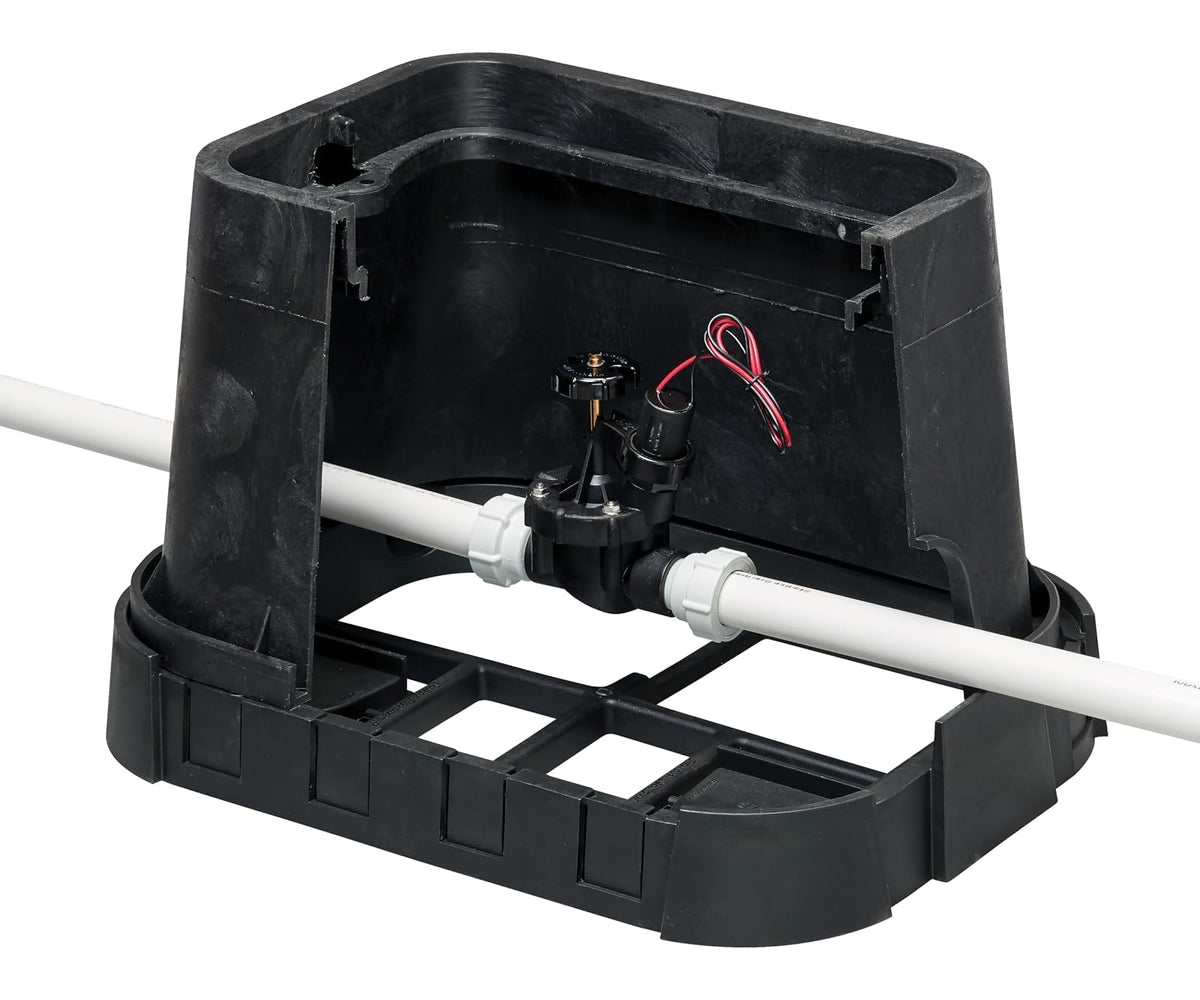 Orbit 53212 12-Inch Sprinkler System Rectangular Valve Box